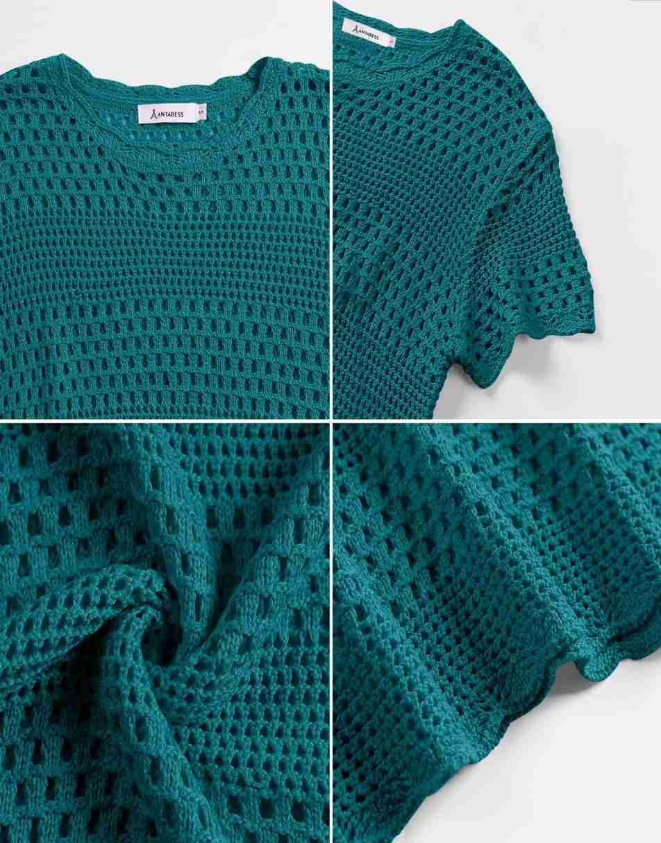 Women Swimsuit Crochet Swim Cover Up Summer Bathing Suit Swimwear Beach Dress
