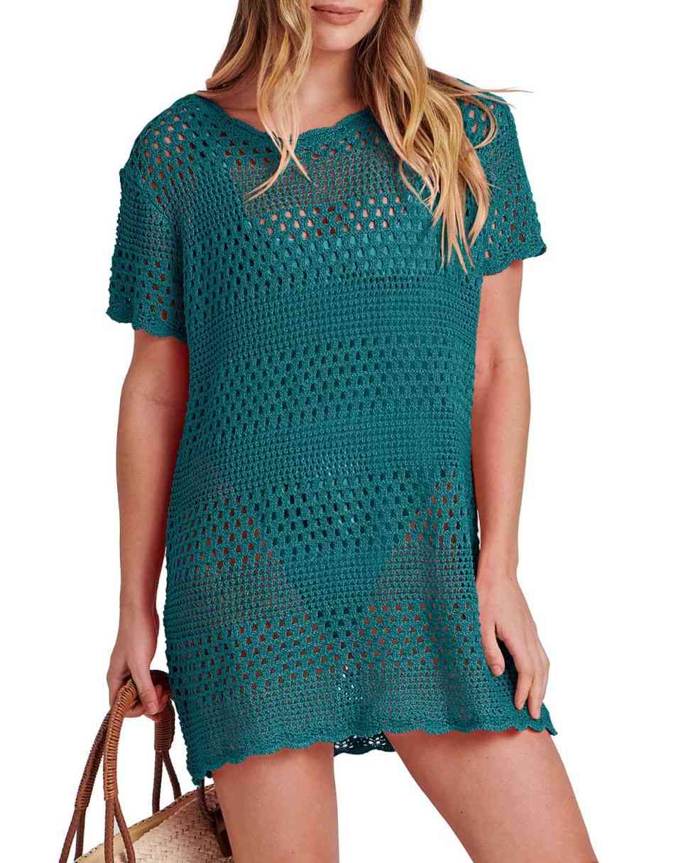 Women Swimsuit Crochet Swim Cover Up Summer Bathing Suit Swimwear Beach Dress