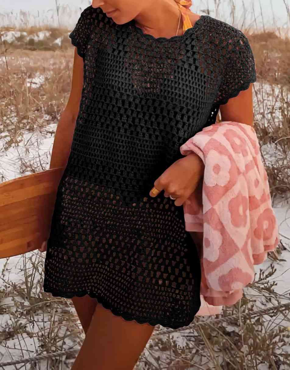 Women Swimsuit Crochet Swim Cover Up Summer Bathing Suit Swimwear Beach Dress